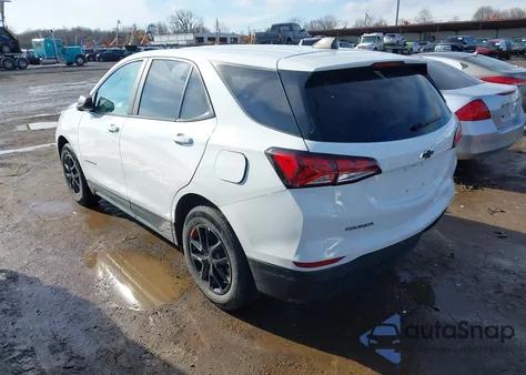 2022 Chevrolet Equinox Fwd Ls z USA, uszkodzony, nr VIN 3GNAXHEV9NS155818